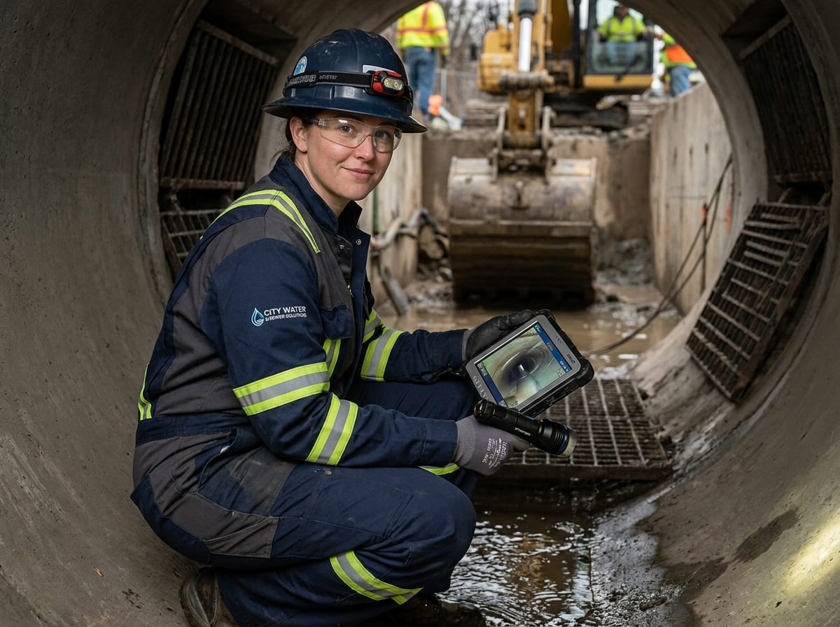 Sewer Line Inspection & Replacement in Channelview
